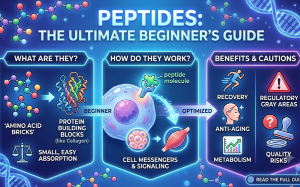 The Beginner’s Guide to Peptides: What They Are, Why They’re Trending, and How They Work
